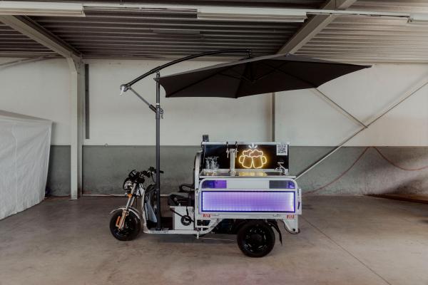 Partydreirad das Biermobil